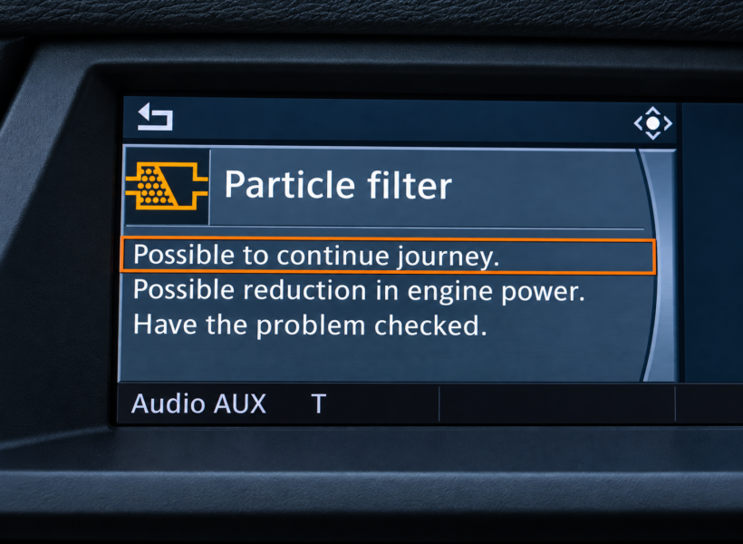 DPF (tahmafiltri) eemaldus – 1Autodiagnostik